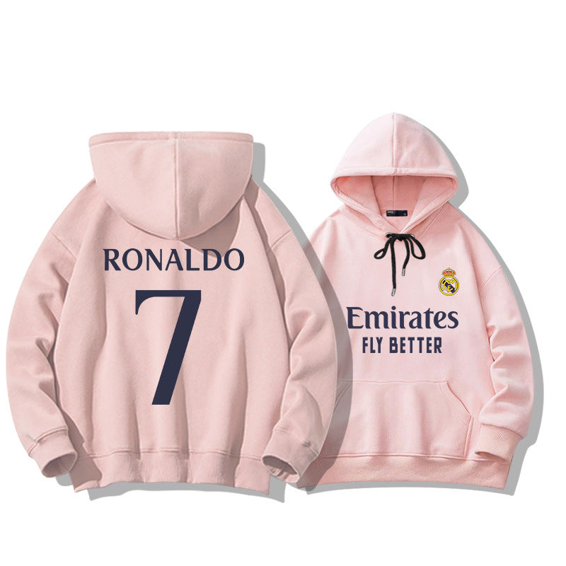 Cristiano Ronaldo No. 7 Fall/Winter Oversized Hoodie