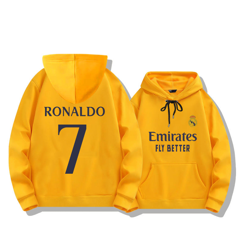 Cristiano Ronaldo No. 7 Fall/Winter Oversized Hoodie