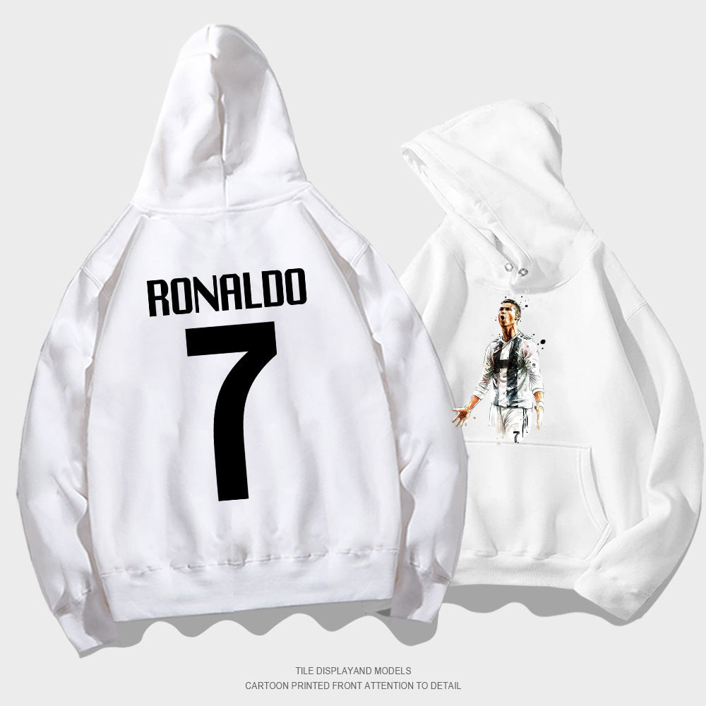 Cristiano Ronaldo No. 7 Fall/Winter Oversized Hoodie