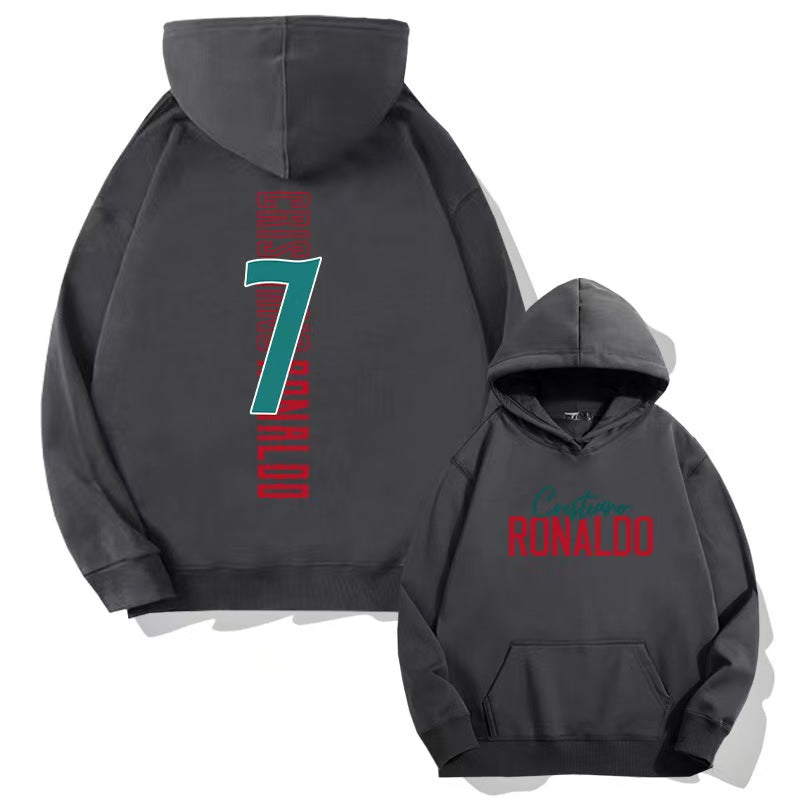 Cristiano Ronaldo No. 7 Fall/Winter Oversized Hoodie