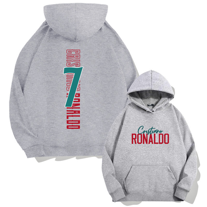 Cristiano Ronaldo No. 7 Fall/Winter Oversized Hoodie