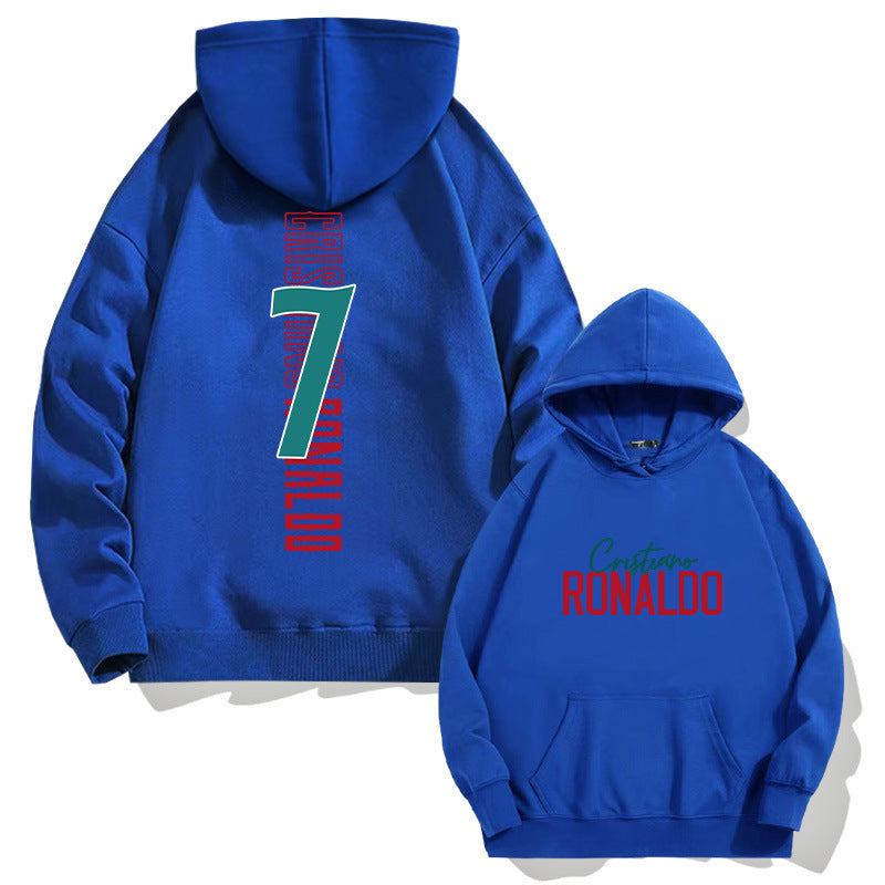Cristiano Ronaldo No. 7 Fall/Winter Oversized Hoodie