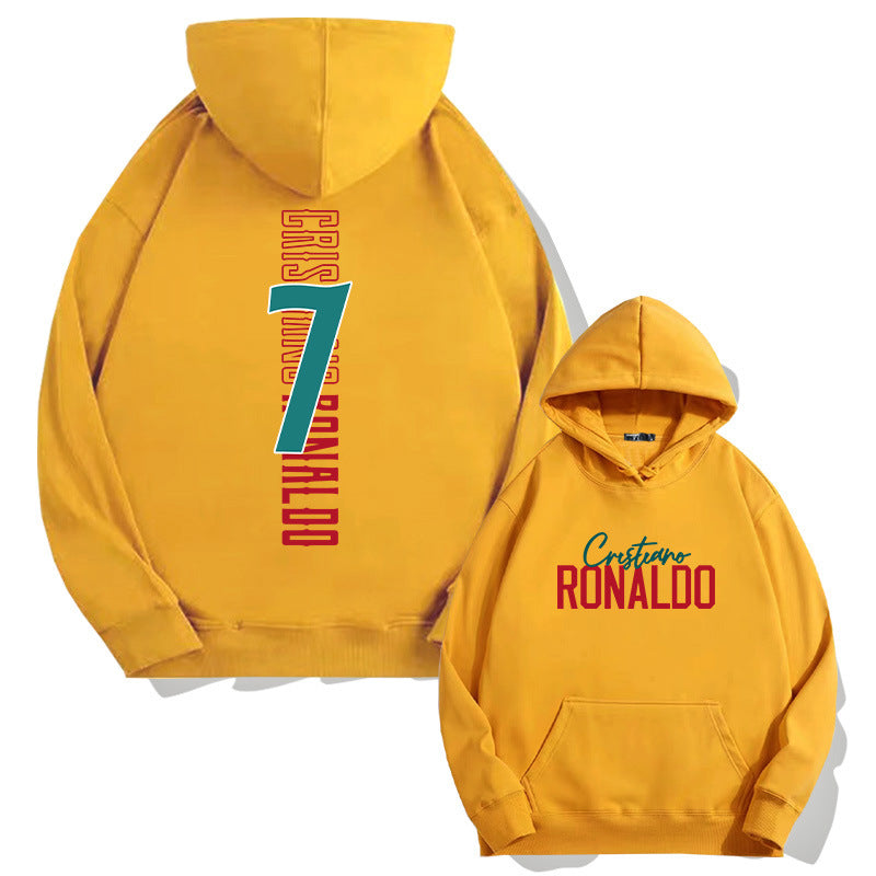 Cristiano Ronaldo No. 7 Fall/Winter Oversized Hoodie