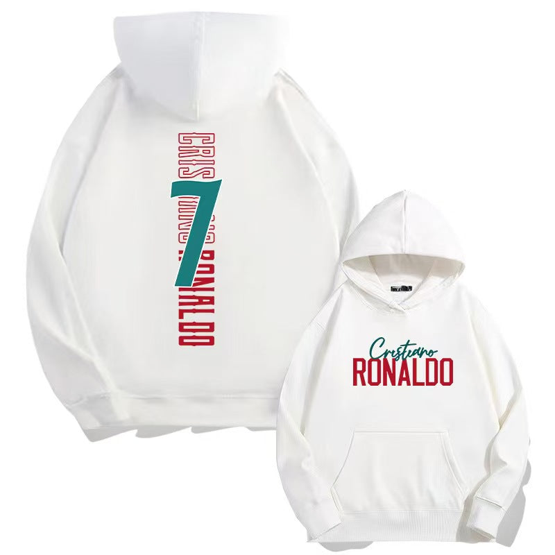 Cristiano Ronaldo No. 7 Fall/Winter Oversized Hoodie
