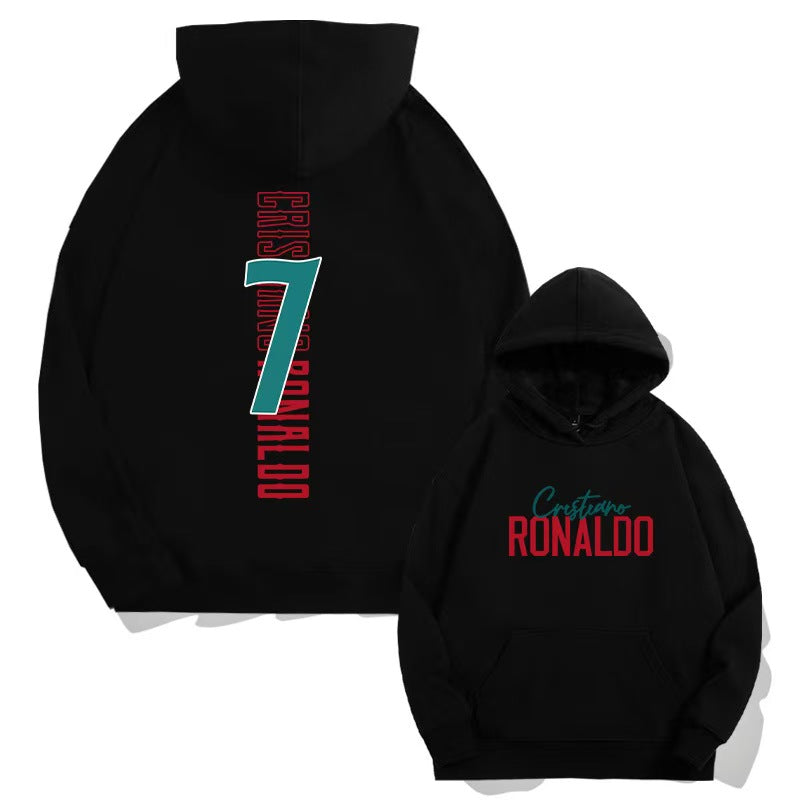Cristiano Ronaldo No. 7 Fall/Winter Oversized Hoodie