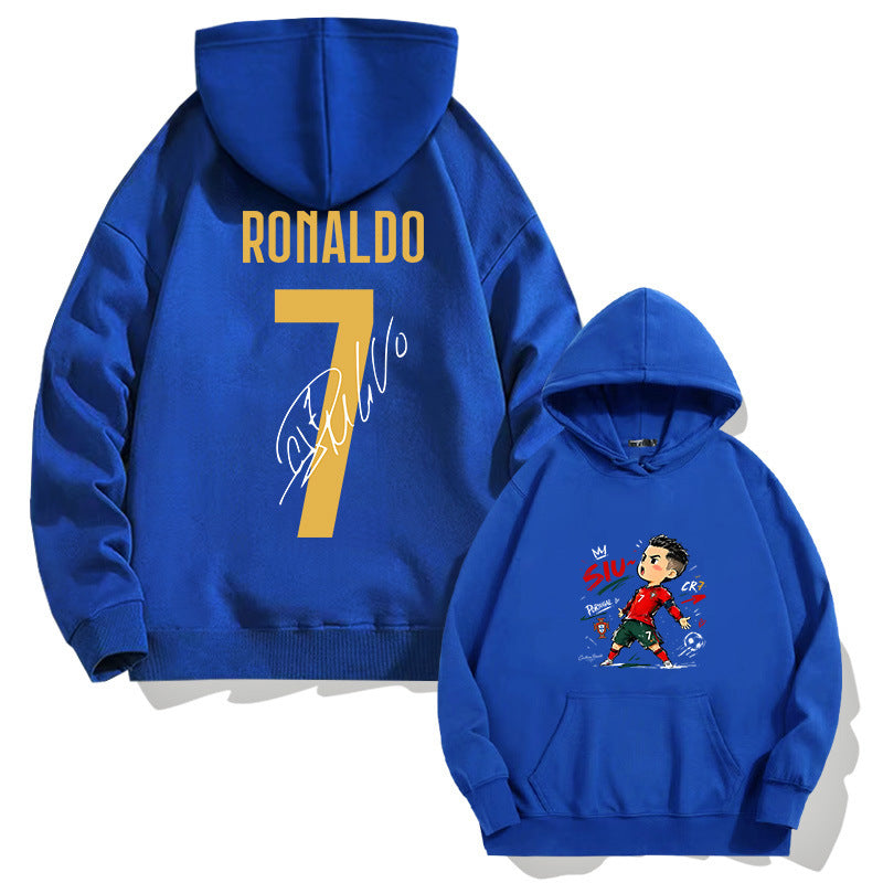 Cristiano Ronaldo No. 7 Fall/Winter Oversized Hoodie