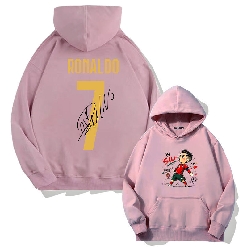 Cristiano Ronaldo No. 7 Fall/Winter Oversized Hoodie