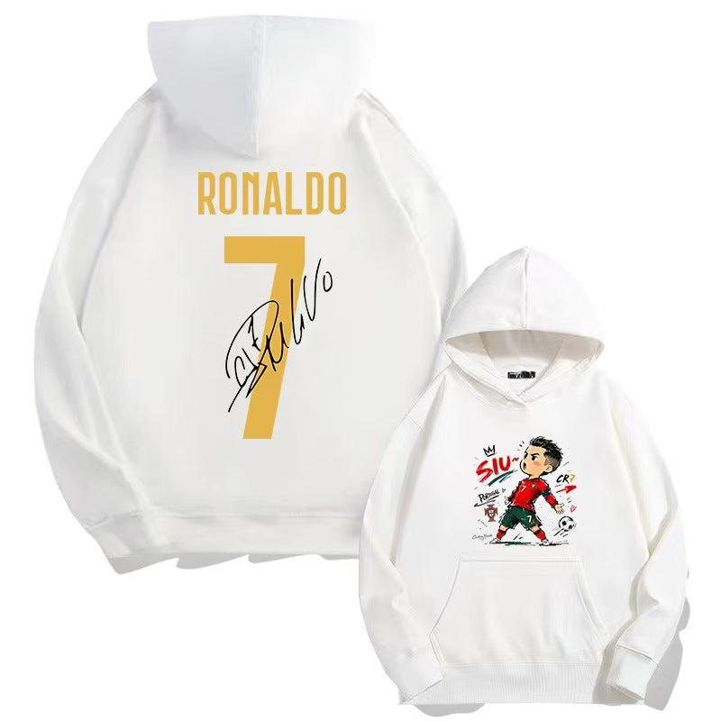 Cristiano Ronaldo No. 7 Fall/Winter Oversized Hoodie