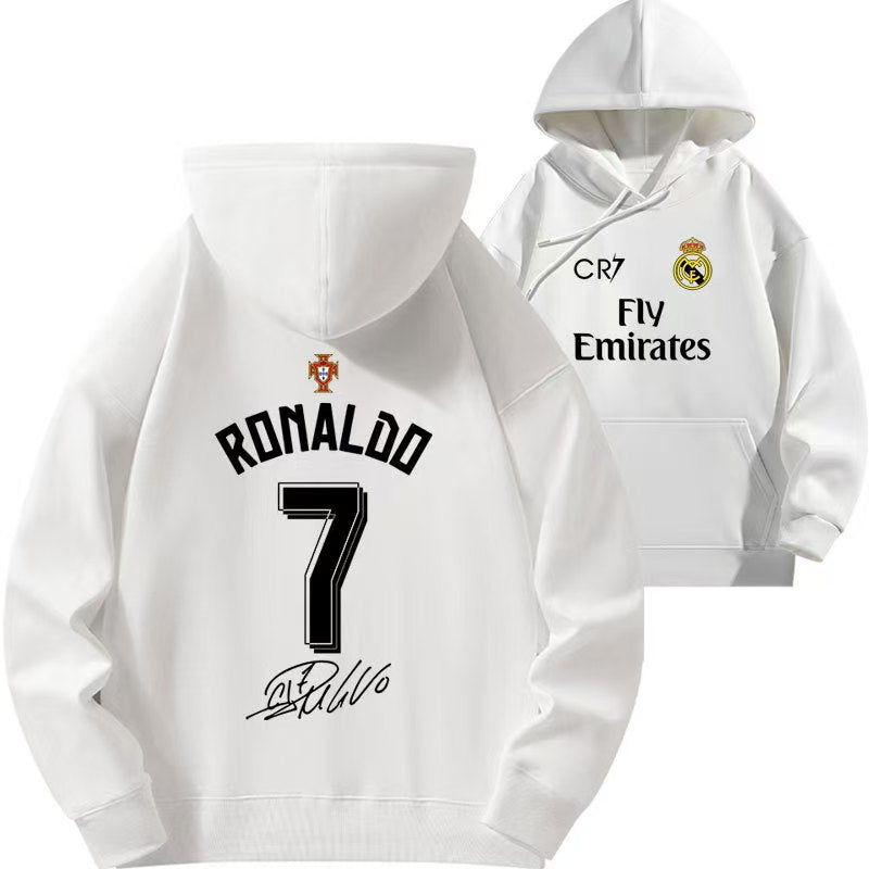 Cristiano Ronaldo No. 7 Fall/Winter Oversized Hoodie
