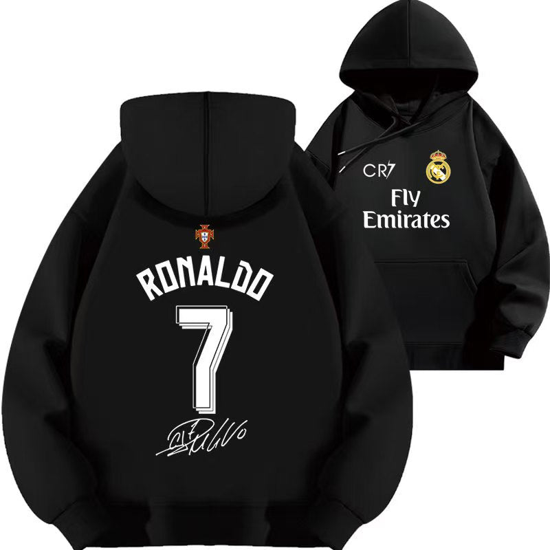 Cristiano Ronaldo No. 7 Fall/Winter Oversized Hoodie