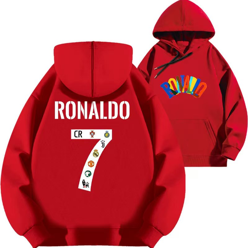 Cristiano Ronaldo No. 7 Fall/Winter Oversized Hoodie