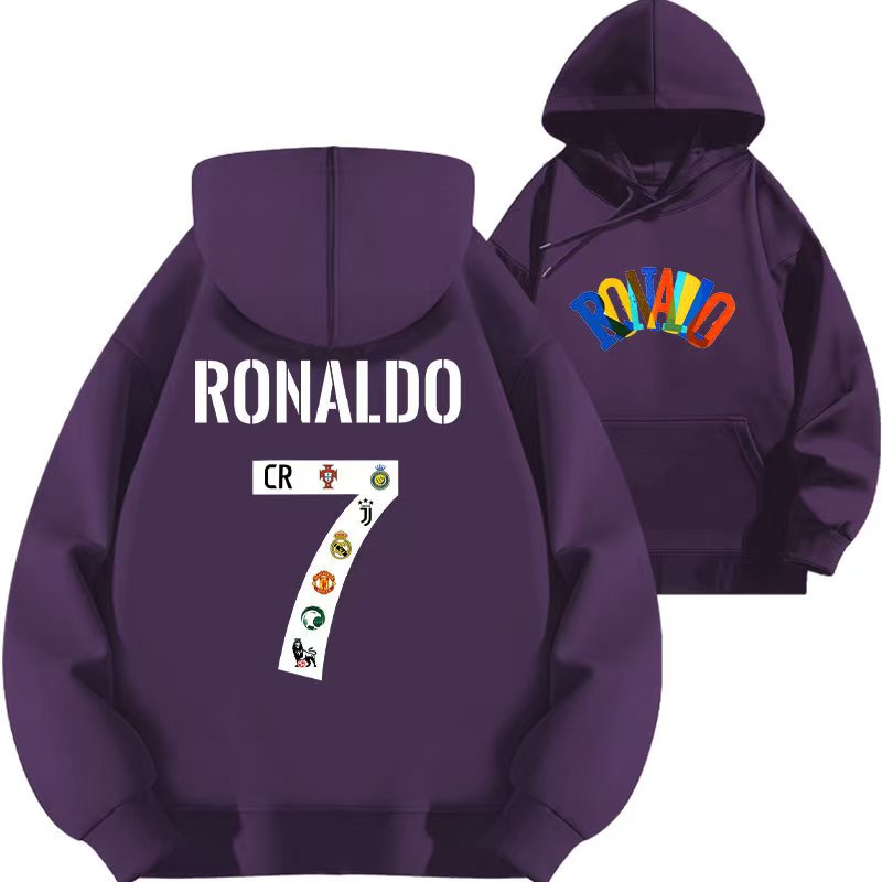 Cristiano Ronaldo No. 7 Fall/Winter Oversized Hoodie