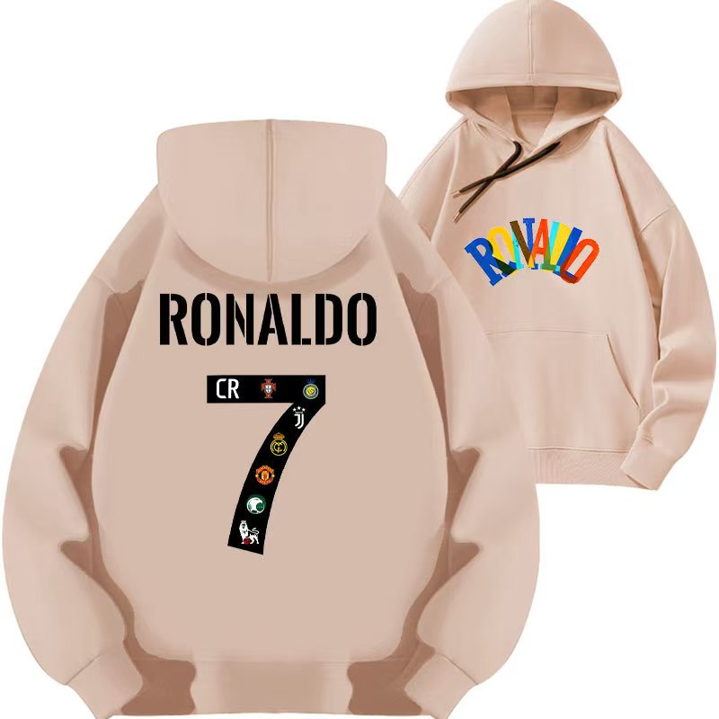 Cristiano Ronaldo No. 7 Fall/Winter Oversized Hoodie