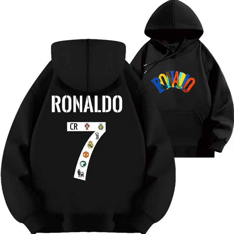 Cristiano Ronaldo No. 7 Fall/Winter Oversized Hoodie
