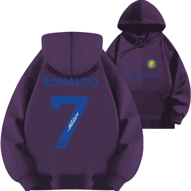 Cristiano Ronaldo No. 7 Fall/Winter Oversized Hoodie