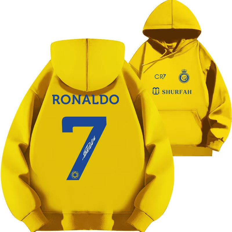 Cristiano Ronaldo No. 7 Fall/Winter Oversized Hoodie