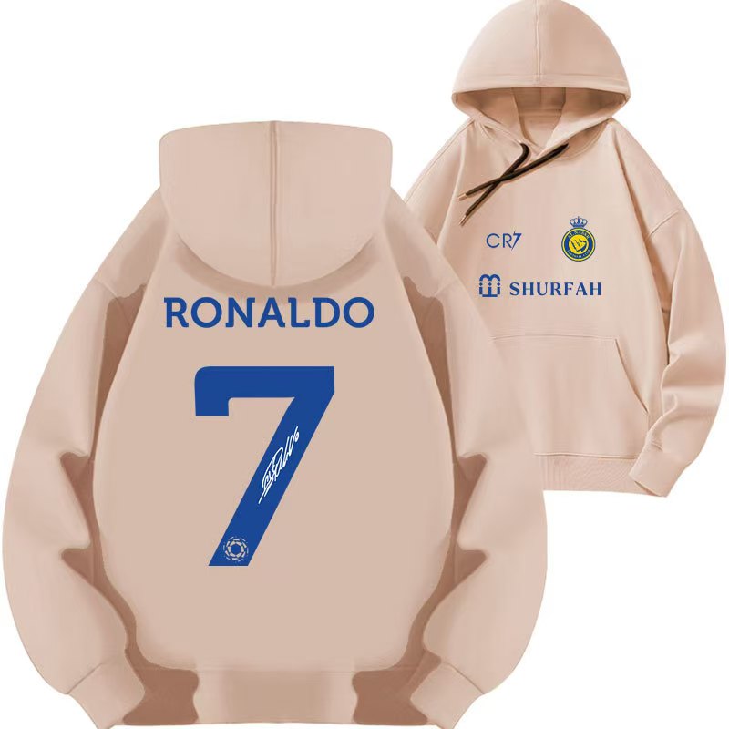 Cristiano Ronaldo No. 7 Fall/Winter Oversized Hoodie