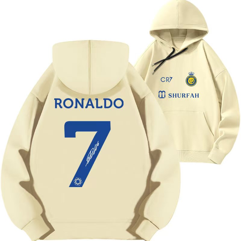 Cristiano Ronaldo No. 7 Fall/Winter Oversized Hoodie