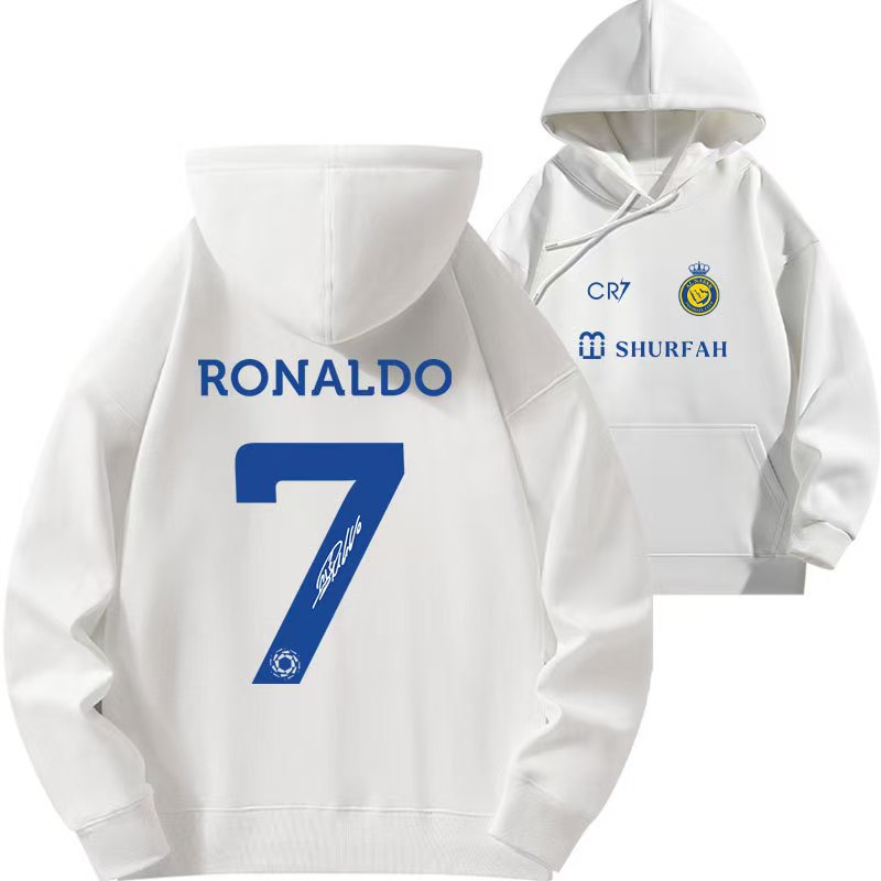 Cristiano Ronaldo No. 7 Fall/Winter Oversized Hoodie