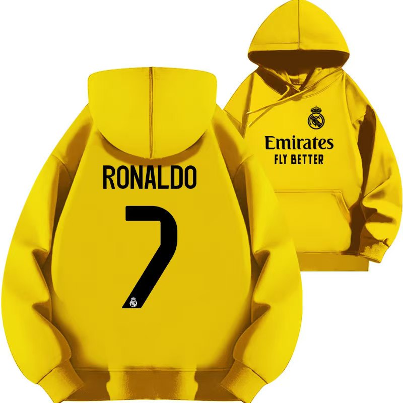 Cristiano Ronaldo No. 7 Fall/Winter Oversized Hoodie