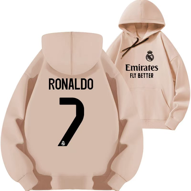 Cristiano Ronaldo No. 7 Fall/Winter Oversized Hoodie
