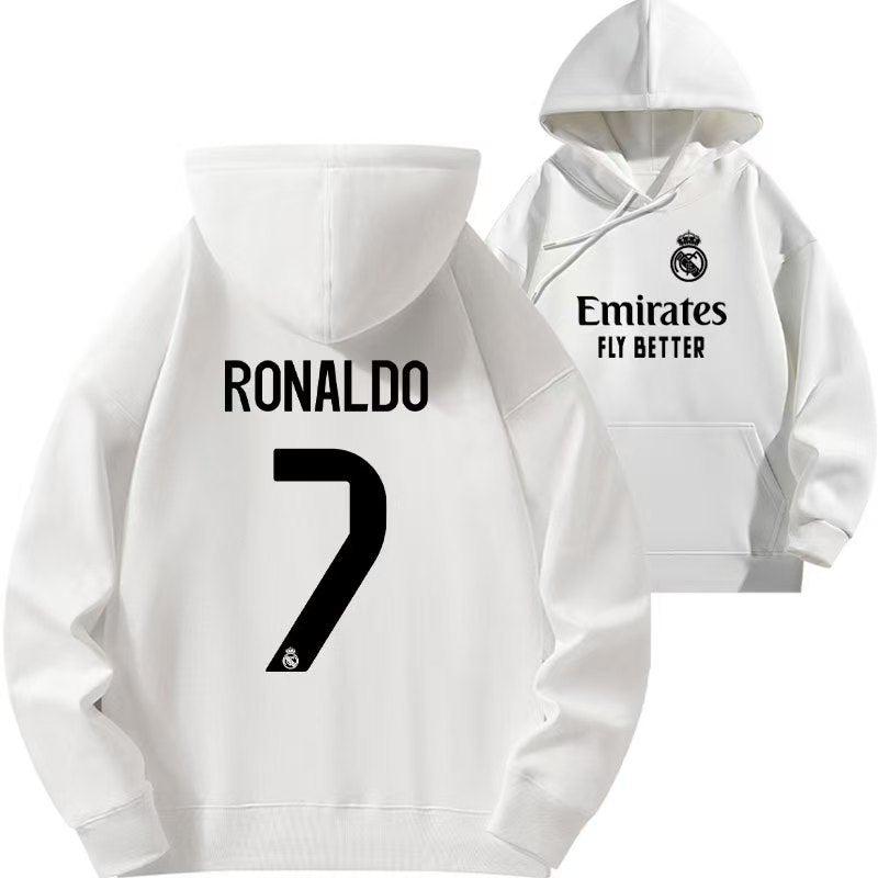 Cristiano Ronaldo No. 7 Fall/Winter Oversized Hoodie