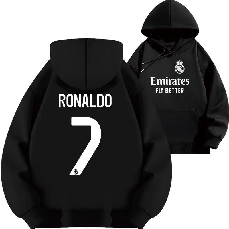 Cristiano Ronaldo No. 7 Fall/Winter Oversized Hoodie