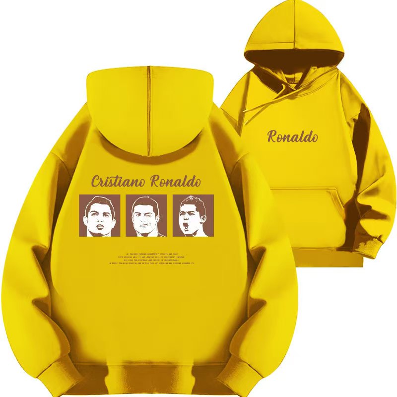 Cristiano Ronaldo No. 7 Fall/Winter Oversized Hoodie