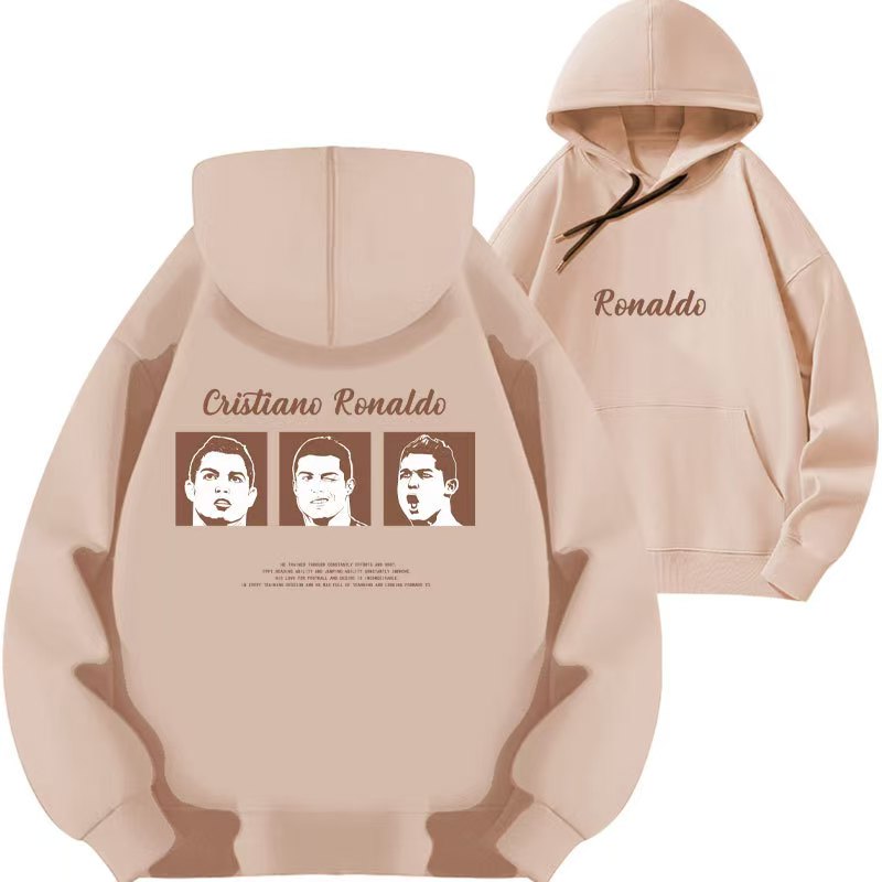 Cristiano Ronaldo No. 7 Fall/Winter Oversized Hoodie