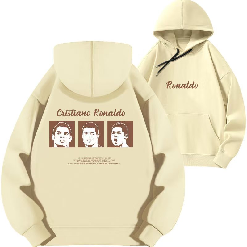 Cristiano Ronaldo No. 7 Fall/Winter Oversized Hoodie