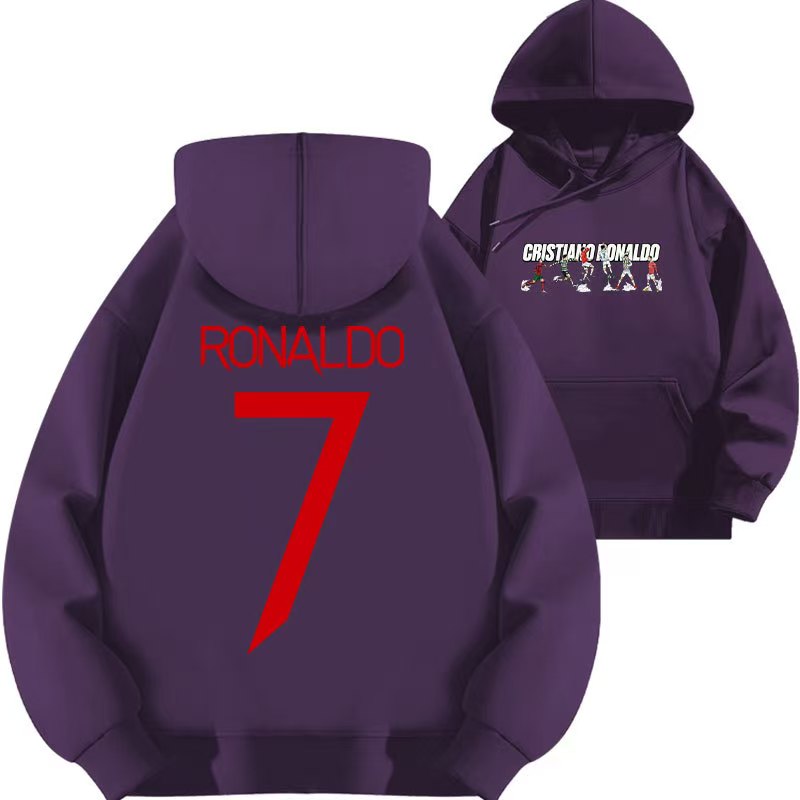 Cristiano Ronaldo No. 7 Fall/Winter Oversized Hoodie
