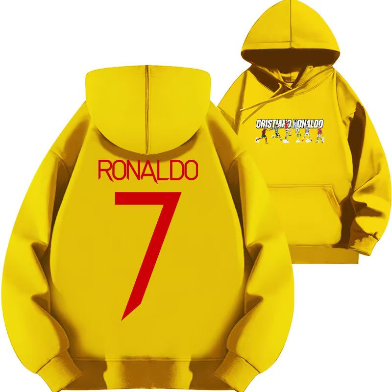 Cristiano Ronaldo No. 7 Fall/Winter Oversized Hoodie