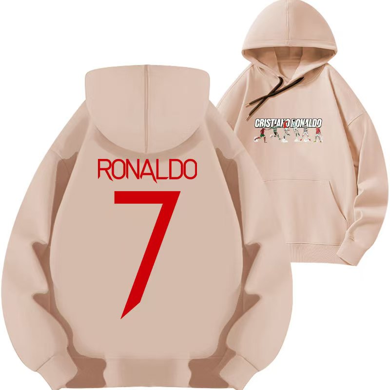 Cristiano Ronaldo No. 7 Fall/Winter Oversized Hoodie