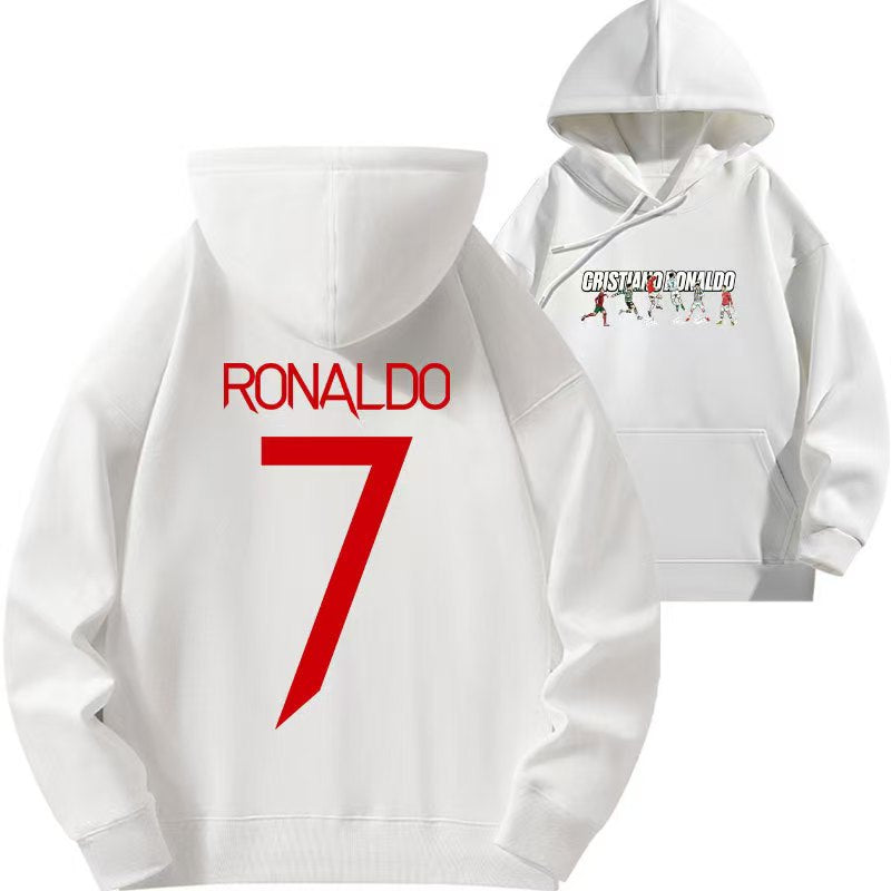 Cristiano Ronaldo No. 7 Fall/Winter Oversized Hoodie