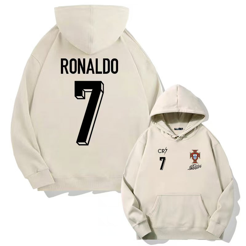 Cristiano Ronaldo No. 7 Fall/Winter Oversized Hoodie