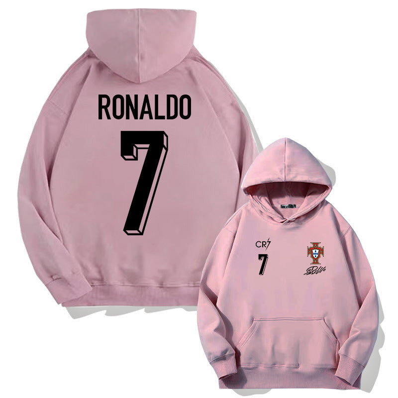 Cristiano Ronaldo No. 7 Fall/Winter Oversized Hoodie