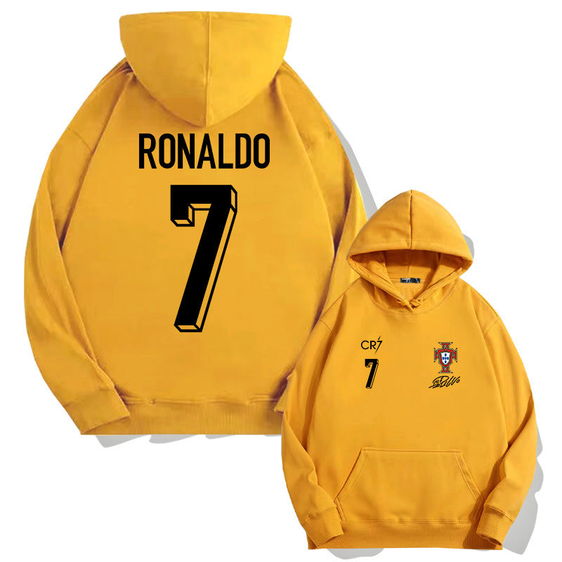 Cristiano Ronaldo No. 7 Fall/Winter Oversized Hoodie