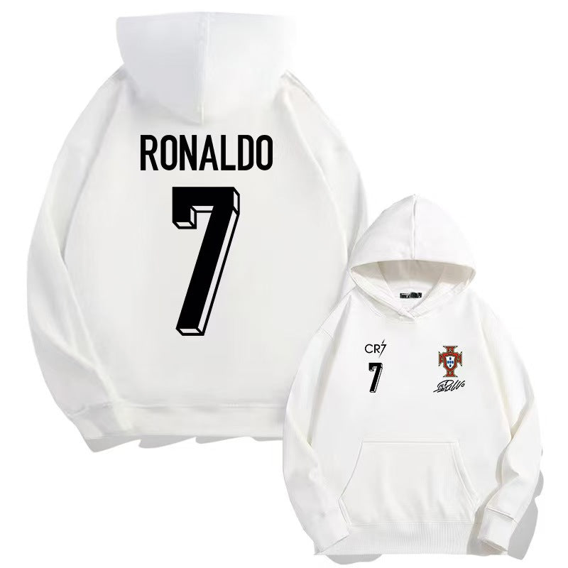 Cristiano Ronaldo No. 7 Fall/Winter Oversized Hoodie