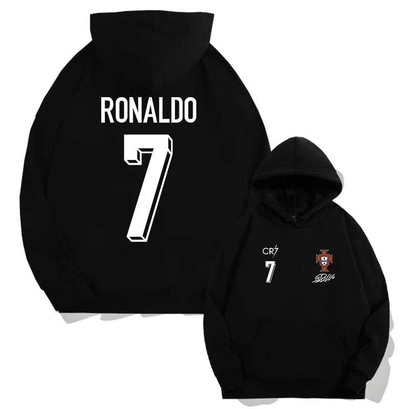 Cristiano Ronaldo No. 7 Fall/Winter Oversized Hoodie