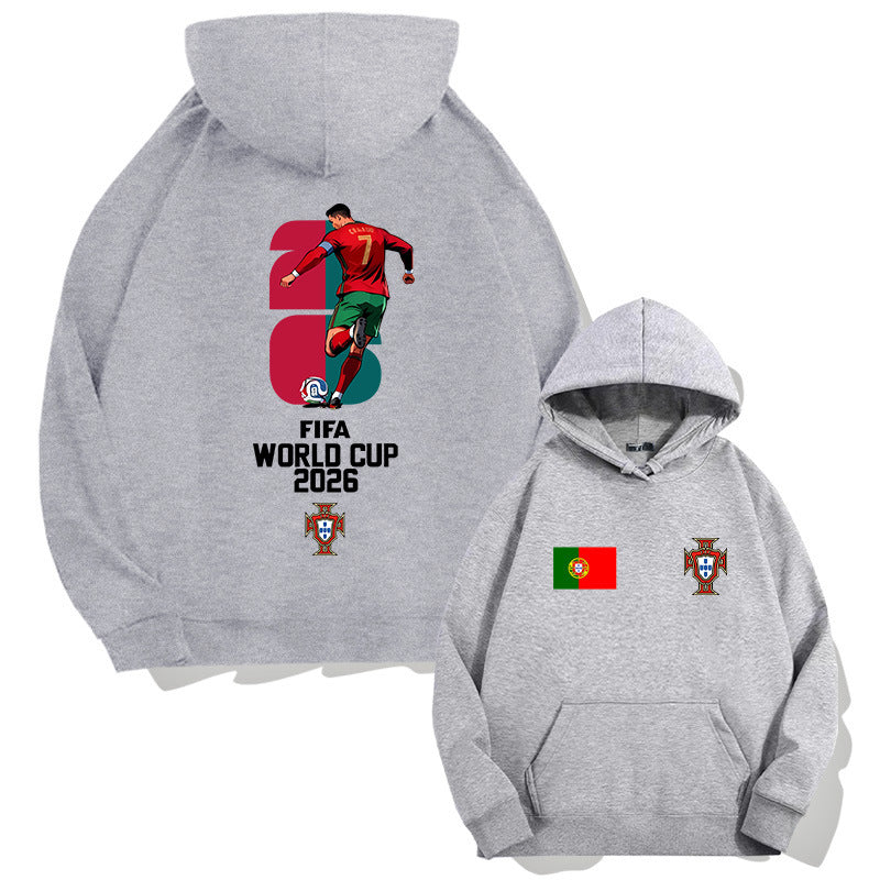 Cristiano Ronaldo No. 7 Fall/Winter Oversized Hoodie