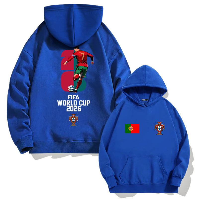 Cristiano Ronaldo No. 7 Fall/Winter Oversized Hoodie