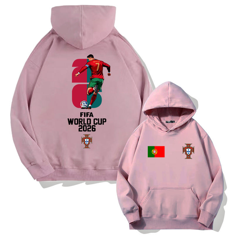 Cristiano Ronaldo No. 7 Fall/Winter Oversized Hoodie