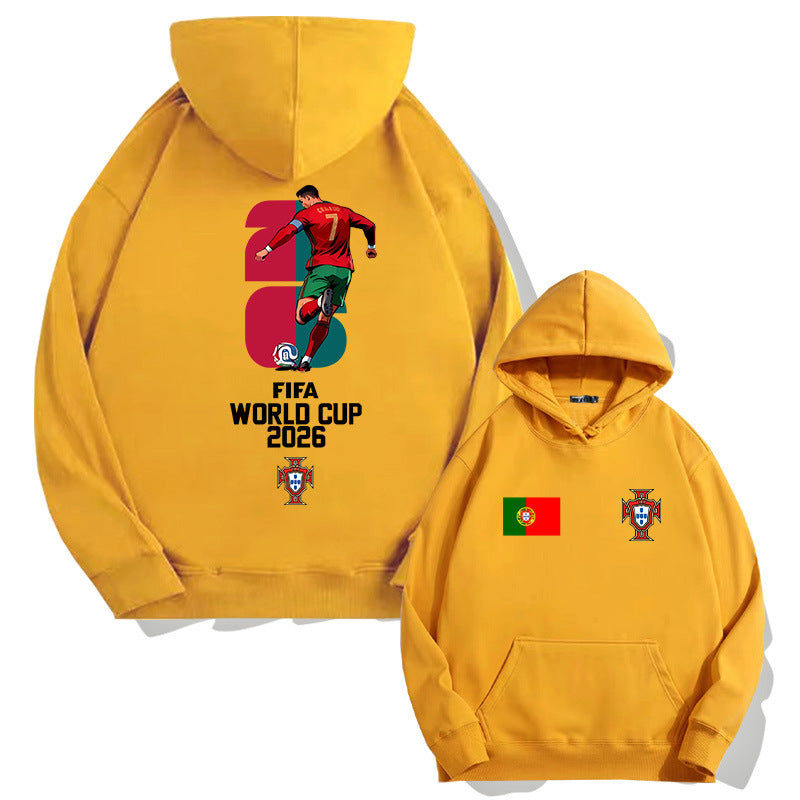 Cristiano Ronaldo No. 7 Fall/Winter Oversized Hoodie