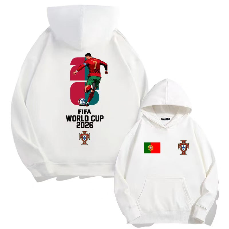 Cristiano Ronaldo No. 7 Fall/Winter Oversized Hoodie