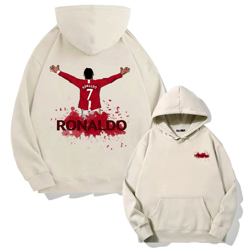 Cristiano Ronaldo No. 7 Fall/Winter Oversized Hoodie