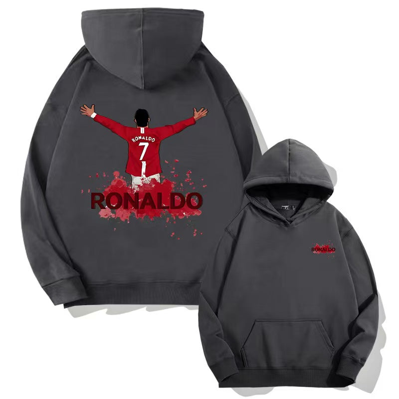 Cristiano Ronaldo No. 7 Fall/Winter Oversized Hoodie