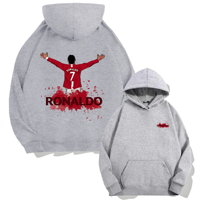 Cristiano Ronaldo No. 7 Fall/Winter Oversized Hoodie