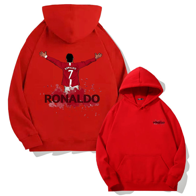 Cristiano Ronaldo No. 7 Fall/Winter Oversized Hoodie