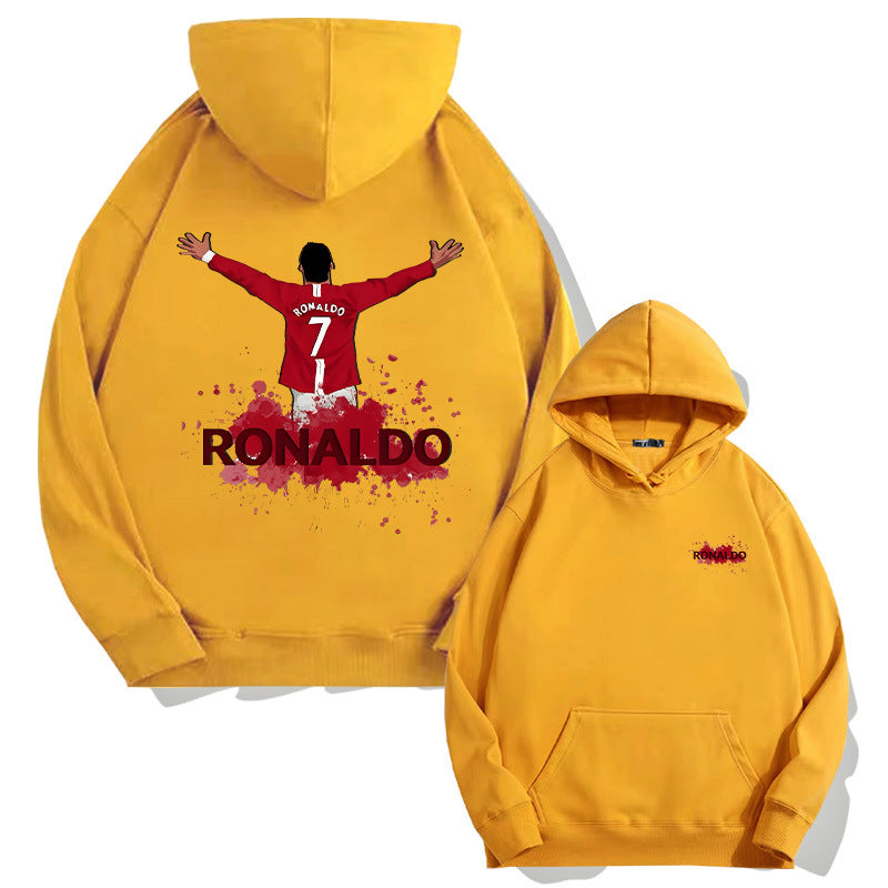 Cristiano Ronaldo No. 7 Fall/Winter Oversized Hoodie