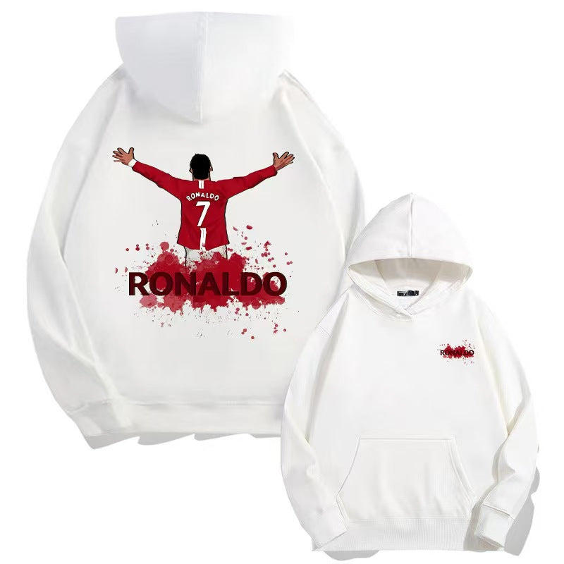 Cristiano Ronaldo No. 7 Fall/Winter Oversized Hoodie